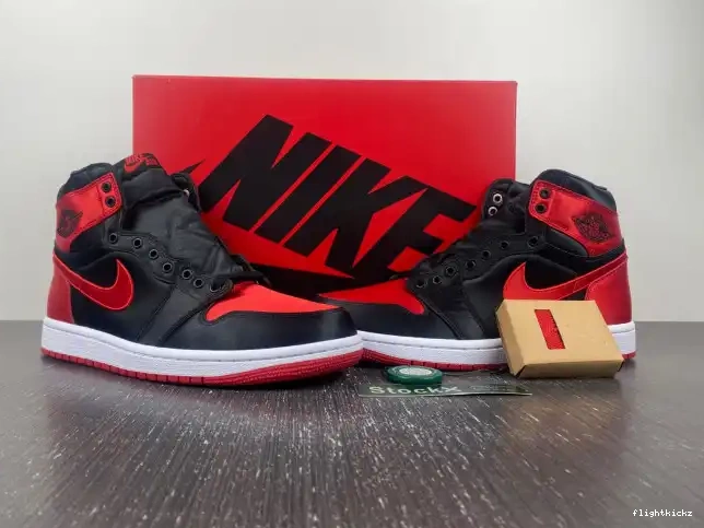Jordan High FD4810-061 Bred WMNS Air 1 Satin OG 0511